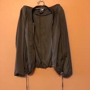 H&M bomber jacket in military green